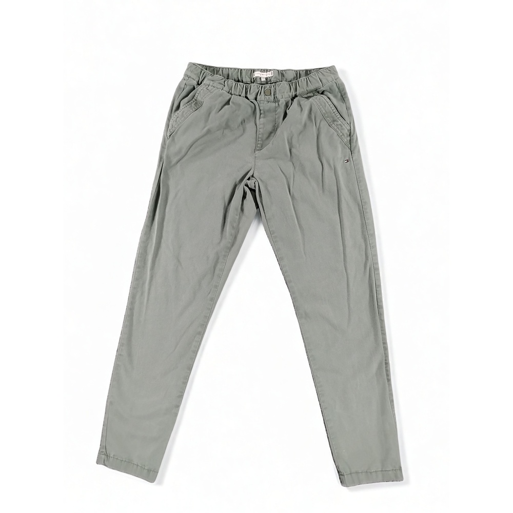 Tommy Hilfiger Boys Chino Pants Size 176 Cotton Blend Preppy Minimalist
